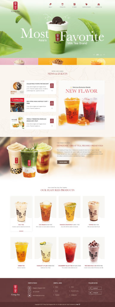 Gong Cha Web Design Philippines Website Design Web